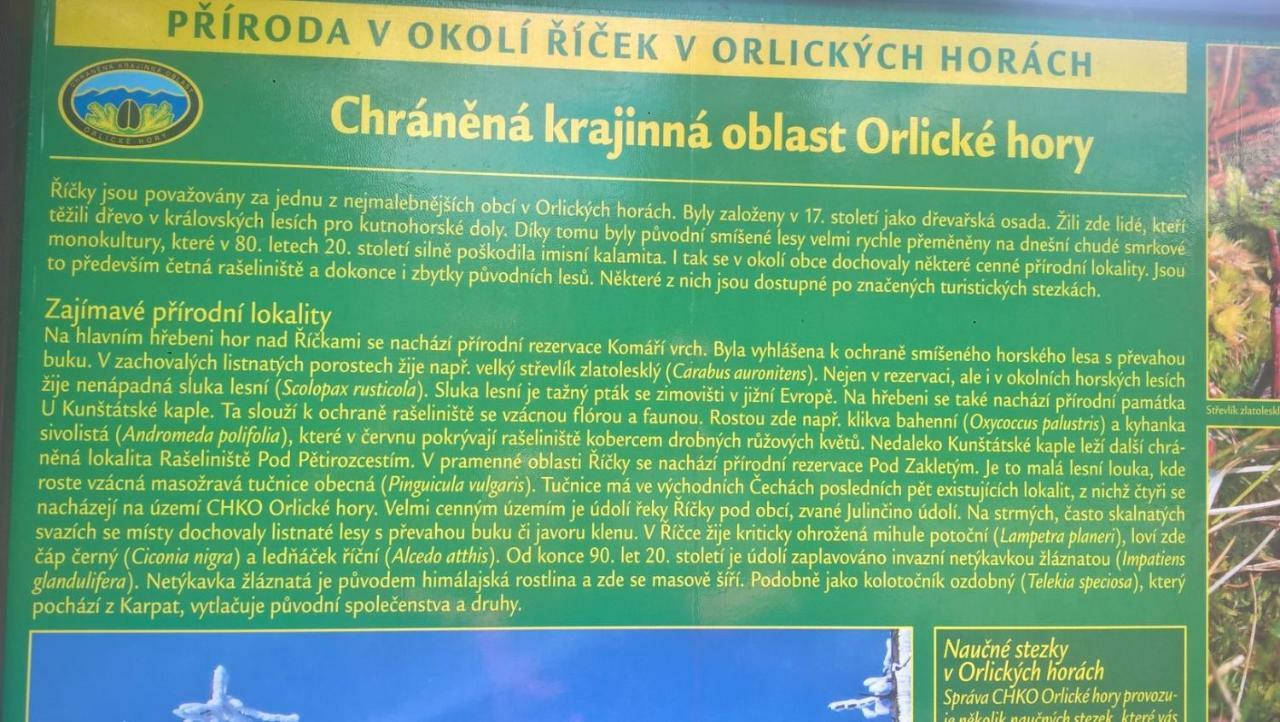 Apartman Nad Terasou Ржички Экстерьер фото